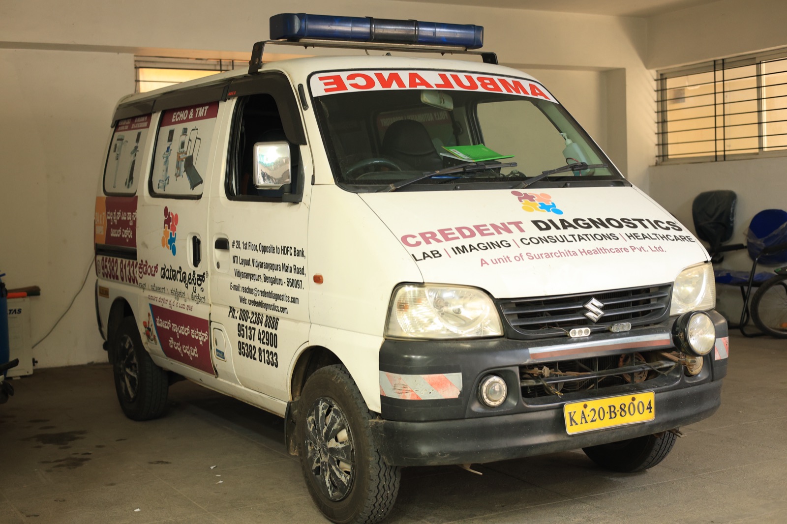 Credent Diagnostics ambulance